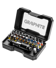Набор наконечников отвертки GRAPHITE 32 шт., фото  | SNABZHENIE.com.ua