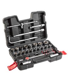 Набор торцевых ключей 1/4, 1/2 47 шт. Top Tools 38d550, фото  | SNABZHENIE.com.ua