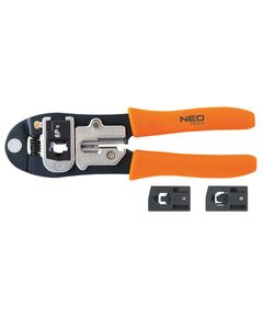 Клещи NEO для обжима телефонных наконечников 4P, 6P, 8P, фото  | SNABZHENIE.com.ua