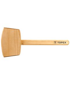 Киянка деревянная 500 г с рукояткой TOPEX, фото  | SNABZHENIE.com.ua