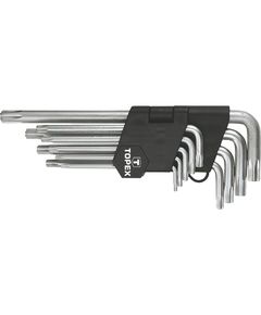 Ключі шестигранні Torx T10-T50, набір 9 шт. 1 уп. TOPEX, фото  | SNABZHENIE.com.ua