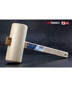 Деревянный молоток-киянка Takagi (Япония)  Ø 60 мм, фото  | SNABZHENIE.com.ua