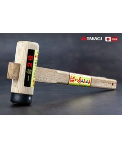 Дерев'яний молоток-киянка Takagi (Японія) Ø 32 мм, фото  | SNABZHENIE.com.ua