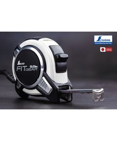 Рулетка строительная 5,5м х 19мм SHINWA (Япония) Fit Gear усиленная лента, фото  | SNABZHENIE.com.ua