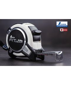 Рулетка будівельна 5,5м х 25мм SHINWA (Японія) Fit Gear посилена стрічка, фото  | SNABZHENIE.com.ua