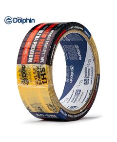 Малярная лента (скотч) 35 мм х 25 м Blue Dolphin WASHI XF7 рисовая бумага, фото  | SNABZHENIE.com.ua