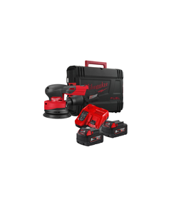 Шлифмашина эксцентриковая аккумуляторная MILWAUKEE Ø125мм M18 FROS125-502X FUEL, фото  | SNABZHENIE.com.ua