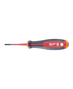 Отвертка трехгранная, изолированная VDE MILWAUKEE, PZ0х60мм, фото  | SNABZHENIE.com.ua