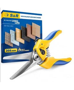 Ножницы универсальные S&R 205 мм прямые, фото  | SNABZHENIE.com.ua
