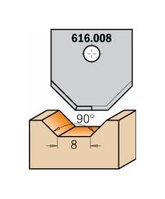 616.008 Нож профильный 20x20x2 Профиль 