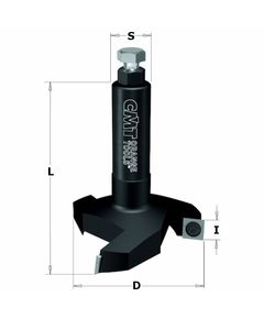 Фреза HM сменная D=60 I=12 L=80 S=12x50 для плоскостей Z3 CMT, фото  | SNABZHENIE.com.ua