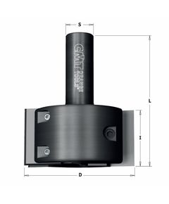 Фреза насадна свердлильна CNC D=65 I=40-50 L=93 S=20 CMT, фото  | SNABZHENIE.com.ua