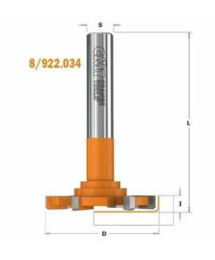 Фреза CMT для выравнивания площадей Z=6, артикул 922.034.11, фото  | SNABZHENIE.com.ua