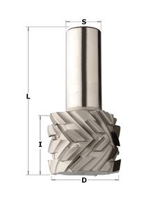 Фреза DTJ DIA D=50 I=38 L=95 S=25x55 RH Z=3+3 40° ITA TOOLS, фото  | SNABZHENIE.com.ua