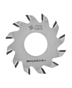 Пила PKA D=80 F=30 Z=12 K/P=3,2/2,2, угол зуба R 10°, фото  | SNABZHENIE.com.ua