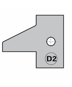Пара ножів тип D2 (25x29,8x2) для 694.015, артикул 695.015.D2, фото  | SNABZHENIE.com.ua