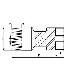 Фреза HSS Z4 RH-LH для мікрозрощення D=140 F=30 I=72 T=15, фото  | SNABZHENIE.com.ua