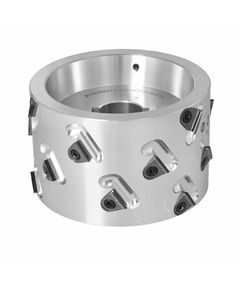 Фреза насадна DGL DIA D=125 I=65/77 d=30+2CH Z=3+3 (18) a30° H=3 RH нижня фаска 90x20,5, фото  | SNABZHENIE.com.ua
