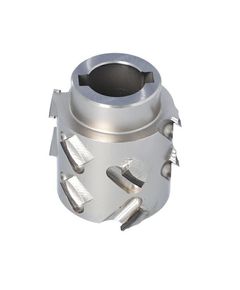 Фреза насадная D=60 l=48 d=25+2CH Z=2+2 (12) H4,5 RH 45° для Felder G360, фото  | SNABZHENIE.com.ua