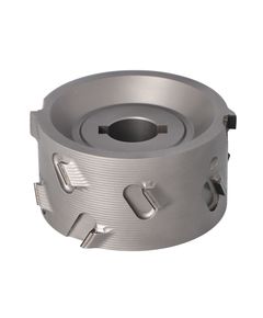 Фреза DGM насадная DIA D=100 I=48 d=25+2CH Z=2+2 (12) H=4,5 RH, фото  | SNABZHENIE.com.ua