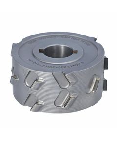 Фреза насадна DGM DIA D=100 I=43 d=30+2CH Z=3+3 (15) H4,5 RH верхня фаска, фото  | SNABZHENIE.com.ua