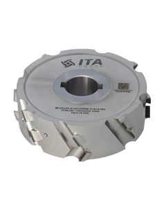 DGM Фреза насадная DIA D=125 l=36 d=30+2CH Z=4+4 (16) H=4,5 RH / a30°, фото  | SNABZHENIE.com.ua