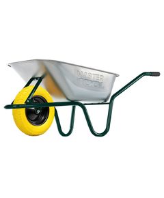 Тачка садово-строительная MASTERTOOL D-1 одноколесная 85 л/160 кг колесо полиуретановое PU 4.0х8 Ø 40 см, фото  | SNABZHENIE.com.ua