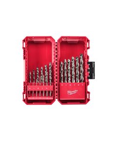 Набор сверл по металлу THUNDERWEB 19 шт (1-10 мм) HSS-G  DIN 338 MILWAUKEE PACKOUT, фото  | SNABZHENIE.com.ua