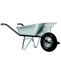 Садовая тачка Exelium plus, оцинкованная, 100 л, фото  | SNABZHENIE.com.ua