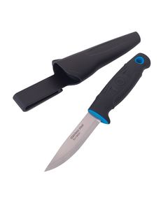 Нож шведский MY TOOLS 220 мм, двукомпонентная ручка, черный, фото  | SNABZHENIE.com.ua