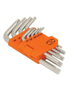Набір ключів Torx 9 шт. в пластиковій касеті, фото  | SNABZHENIE.com.ua
