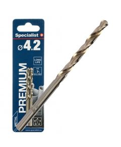 Сверло по металлу Specialist+ PREMIUM 4,2 мм, 2 шт., фото  | SNABZHENIE.com.ua