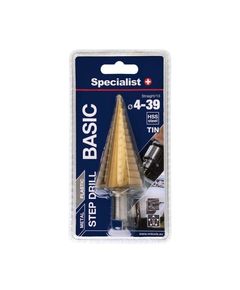 Сверло ступенчасте по металу Specialist+ BASIC 4-39 мм, фото  | SNABZHENIE.com.ua