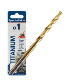 Сверло по металлу Specialist+ TITAN 1,0 мм, 2 шт в комплекте, фото  | SNABZHENIE.com.ua