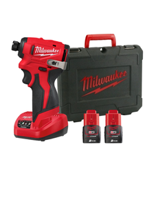 Шуруповерт ударный аккумуляторный MILWAUKEE (124Нм) M12 BLIDRC-202C (ЗУ+2акк.Х2Ач+кейс), фото  | SNABZHENIE.com.ua