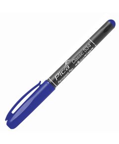 Маркер перманентний Pica Classic 534/41 Permanent Pen Medium, тонкий синій, фото  | SNABZHENIE.com.ua