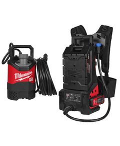 Насос погружной для жидкостей аккумуляторный MILWAUKEE MXF SMP2-802 (ЗУ+2акк.Х8Ач), фото  | SNABZHENIE.com.ua