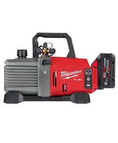 Насос вакуумний акумуляторний бесщёточный MILWAUKEE, M18 FVP5-801 (ЗУ+1Х 8Ач+адаптор) FORGE™, фото  | SNABZHENIE.com.ua