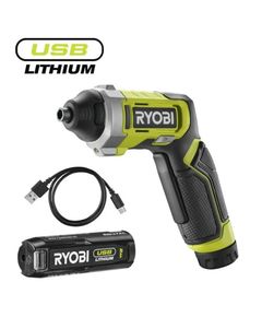 Отвертка аккумуляторная RYOBI RSD4-120T (5133006210), фото  | SNABZHENIE.com.ua