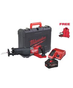 Пила сабельная аккумуляторная бесщёточная MILWAUKEE M18 FSX-801C (ЗУ+1акк.Х8Ач+кейс) FORGE™+подарок, фото  | SNABZHENIE.com.ua