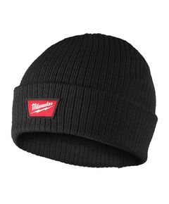 Шапка с манжетой BNC MILWAUKEE, черная (ONE-SIZE), фото  | SNABZHENIE.com.ua