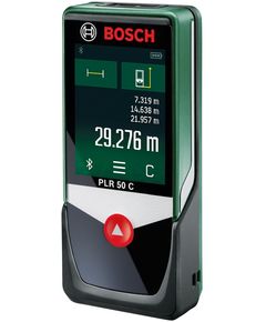 Bosch Далекомір лазерний PLR 50 C, 0.05–50м, ±2.0мм, Bluetooth, фото  | SNABZHENIE.com.ua