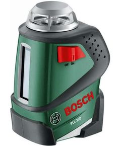 Bosch Нівелір лазерний PLL 360, точність ± 0.4 мм/м, червоного кольору, фото  | SNABZHENIE.com.ua