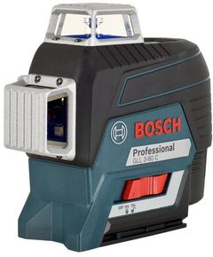 Bosch Нівелір лазерний GLL 3-80 C, акумуляторний 12В, Акб 2Аг, до 24м/120м, ±0,2мм/м, +LR7 +BM1, L-Boxx, IP 54, фото  | SNABZHENIE.com.ua