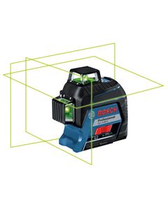 Bosch Нівелір лазерний GLL 3-80 G, до 30м з приймачем 120м, ±0.3мм/м, кейс, 0.82кг, фото  | SNABZHENIE.com.ua