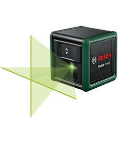 Bosch Нівелір лазернийQuigo Green, точність ± 0.6 мм/м, 12 м, зелений, 0.27 кг, фото  | SNABZHENIE.com.ua