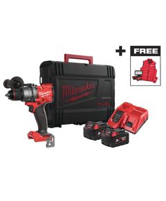 Дрель-шуруповёрт аккумуляторная бесщёточная ударная MILWAUKEE M18 FPD3MC-402X (158 Нм) + подарки, фото  | SNABZHENIE.com.ua