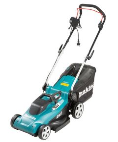 Makita Газонокосарка ELM3720, 1400Вт, 37см, 40л, 11.6 кг, до 500м2, 20-75мм, фото  | SNABZHENIE.com.ua