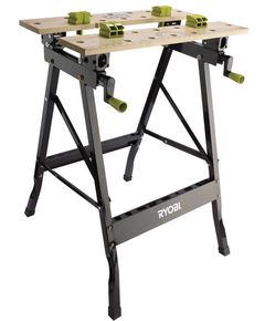 Ryobi Верстак складний RWB02 605x120x180мм навантаження до 100кг 6.5кг, фото  | SNABZHENIE.com.ua