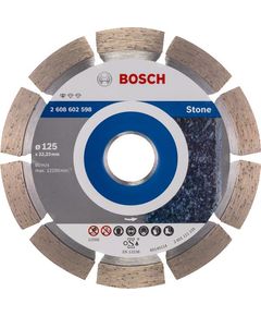 Bosch Алмазний диск Standard for Stone 125-22,23, фото  | SNABZHENIE.com.ua